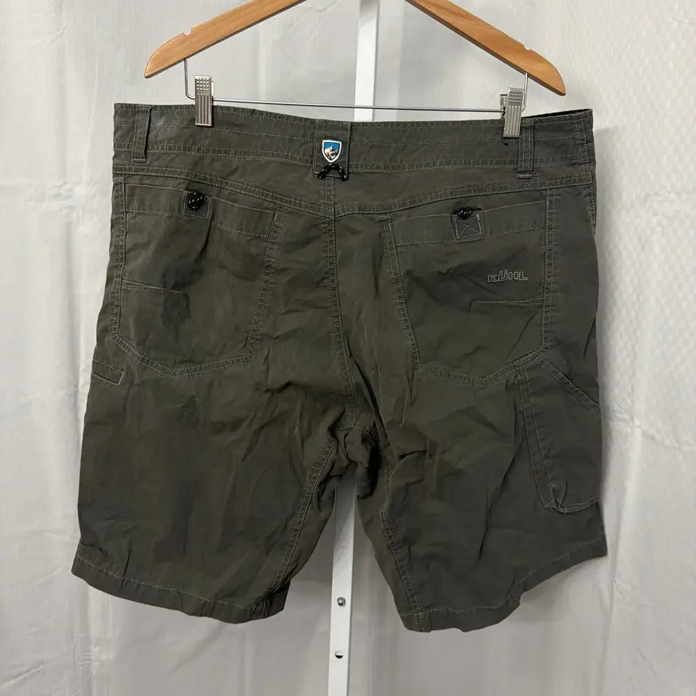 Kuhl Shorts Men’s 40 Ramblr Vintage Patina Dye Utility Hiking Gorpcore Camping
